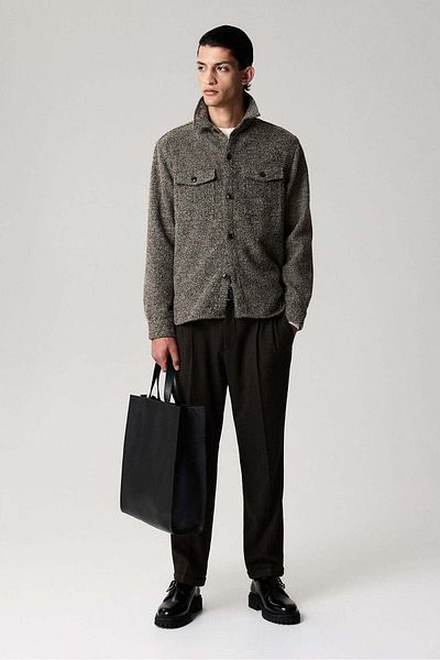 H&M Regular Fit Wool-blend overshirt