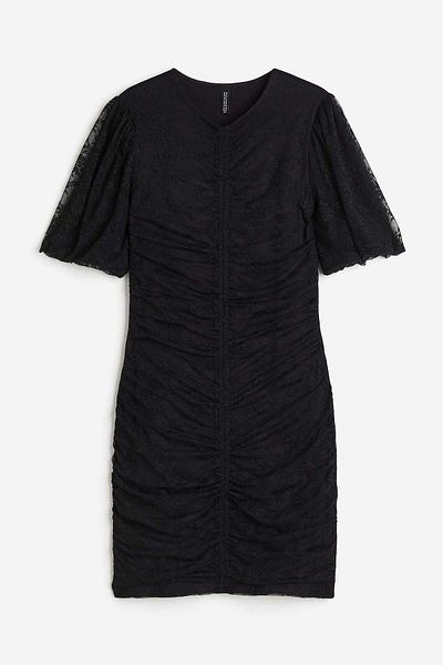 H&M Gathered bodycon dress