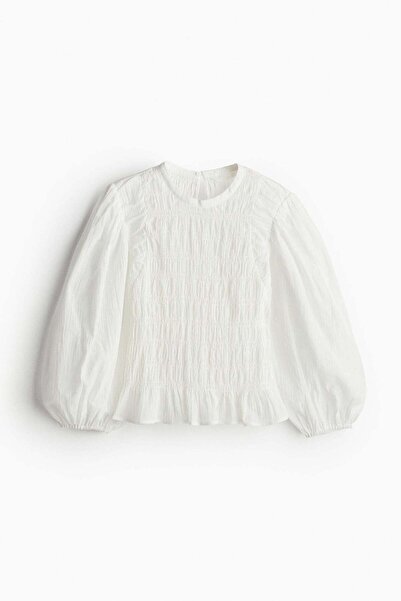 H&M بلوزة مزينة بالتطريز