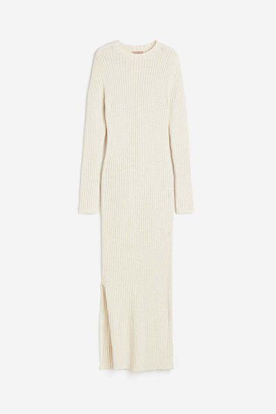 H&M Long rib-knit dress