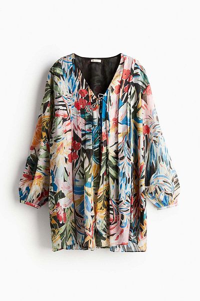 H&M Pintucked dress