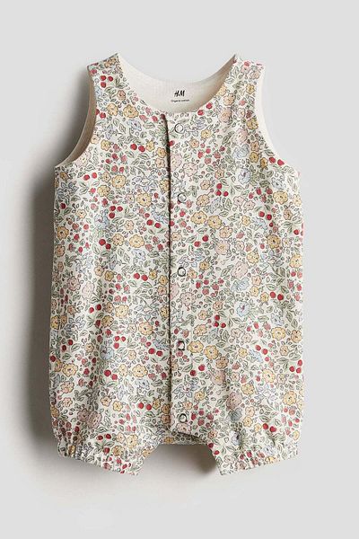 H&M بدلة رومبير منقوشة