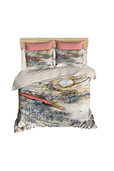 Fabeteks Paper Pencil Nostalgia 3D Double Duvet Cover Pillow Set