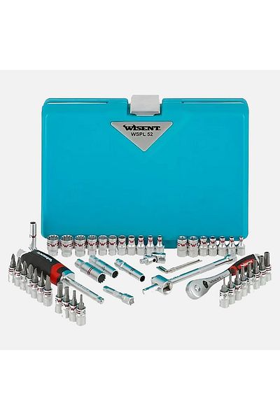 Magnotto Wisent Wspl 52 1/4 52 Pieces Socket Wrench Set - Workshop & Factory Type