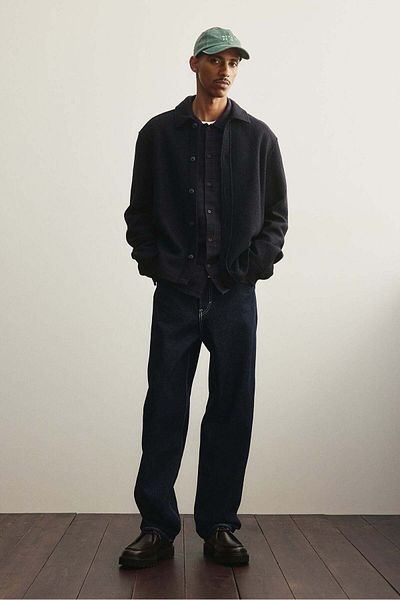 H&M Regular Fit Wool-blend overshirt