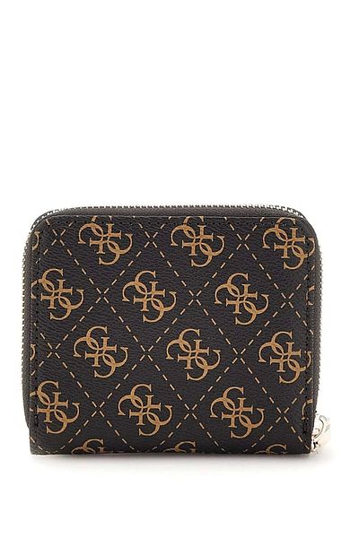 Guess Eco Erıca Slg Sml Zı Women's Brown Wallet Swqg9510137-Bnl