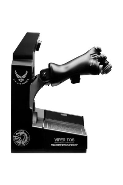 Thrustmaster Viper Tqs for Pc: Metal Throttle System, 21 Buttons, 5 Axes, Chaff/Flare, U.S. Air Licensed