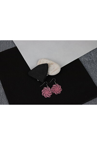 Handmadebygly Dantel Küpe