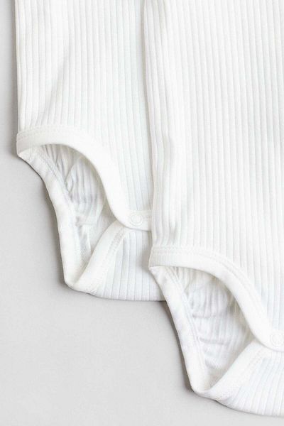 H&M 3-pack Ribbed Bodysuits