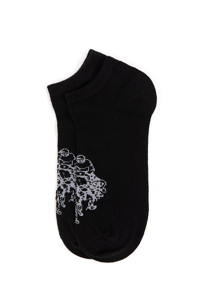 U.S. Polo Assn. Women's Black Socks 50295765 -Vr046