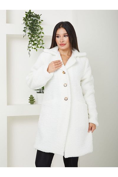 Store Stylish Plush Women's Coat