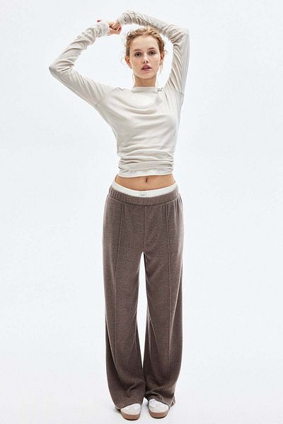 H&M Crease-leg trousers