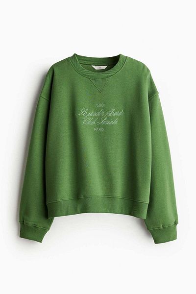 H&M Motif-detail Sweatshirt