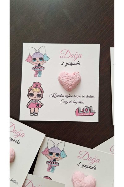 Fe&Da SHOP Tohumlu Kalp 20 Adet Doğum Günü ,baby Shower