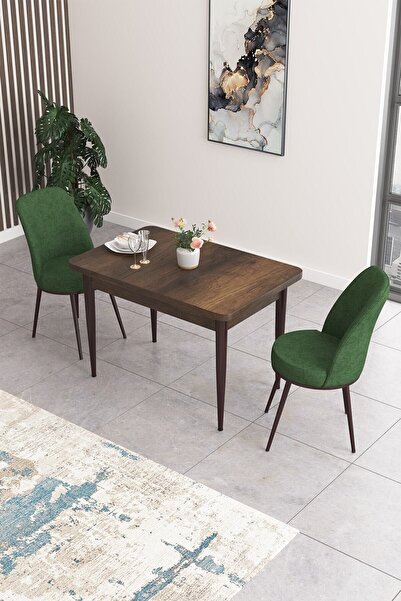 Canisa Concept Nil Serisi 70x110 Sabit Mutfak Masası Takımı Barok Desen Masa ...