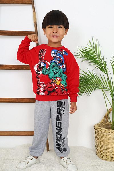 My Kids Wear Unhardered 100% Cotton Set for Boy - Three Thread