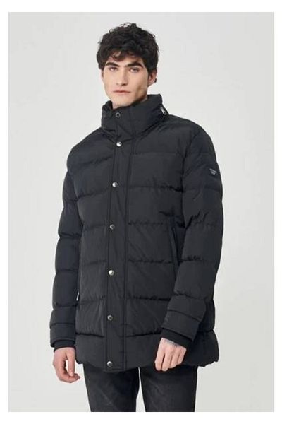 Lee Ανδρικό μπουφάν Regular Fit Μαύρο L 222360001   Μπουφάν με υποστήριξη