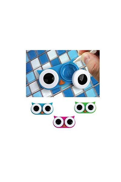 Innobees Baykuş Lens Kabi Mavi? - Owl Contact Lens Case