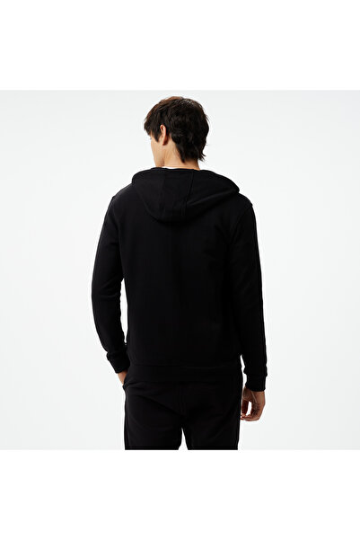 Nautica Erkek Siyah Standart Fit Sweatshirt