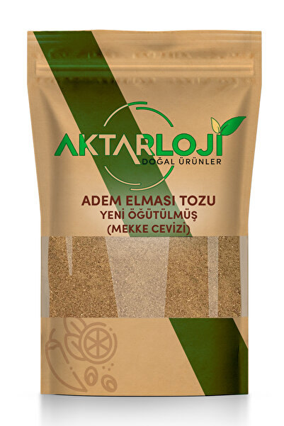 aktarloji 10 Gr Adem Elması Tozu ( Mekke Cevizi - Dogum Meyvesi ) Yeni Öğütülmüş