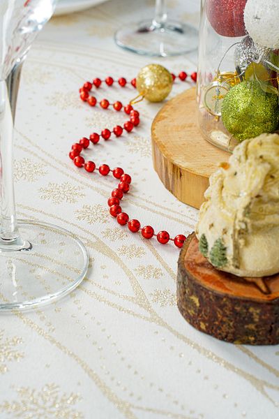 LUFA HOME New Year's Jacquard Tablecloth - 235
