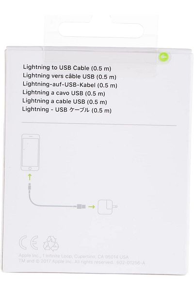 Apple LIGHTNING TO USB 0.5M