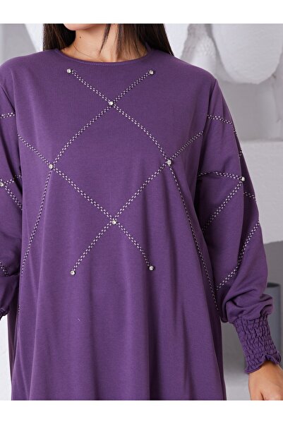 melda büyük beden tesettür takım