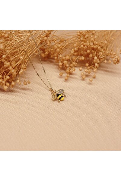 TAHAN MÜCEVHERAT Arı Minimal Kolye