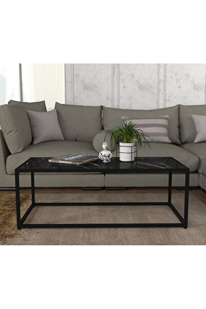 dorpek Ginza Orta Sehpa - Siyahmermer