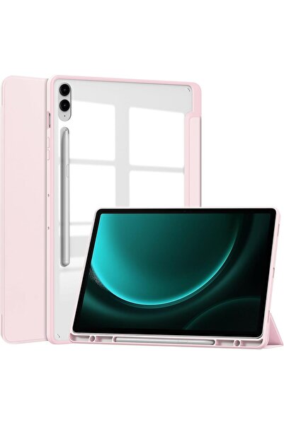 Fogy Samsung Galaxy Tab S10+/S9 Plus/s9 Fe Plus 12.4 Uyumlu Kılıf Üçgen Pen C...