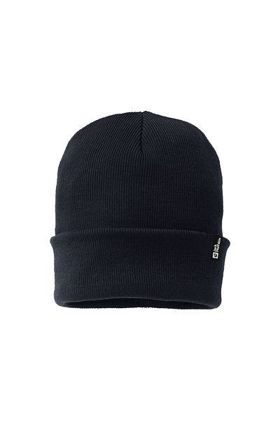 Jack Wolfskin قبعة صغيرة مضلعة باللون الأزرق الداكن للجنسين 1903892-1010
