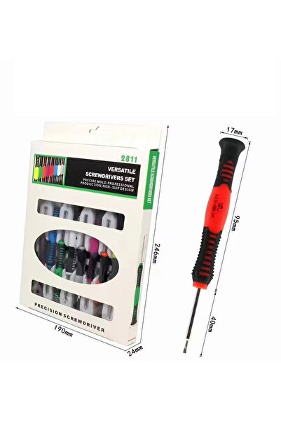 REKOTOOLS -Hassas Cep Telefonu Tornavida Seti 16 Parça