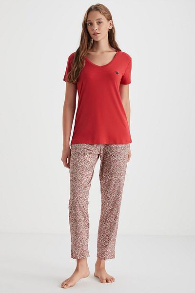 Catherine's Soft Textured Pajama Suit