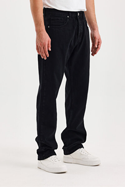 Tarz Cool Men's Straight Super Baggy Leg Long Jeans