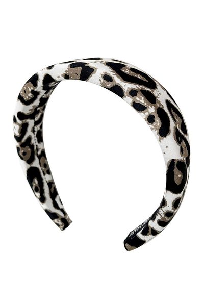 Modex Handmade Leopard Pattern Sponge Flat Crown (Width:3Cm)