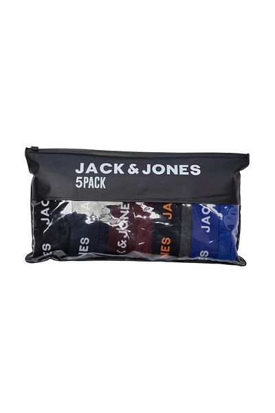 Jack & Jones Ανδρικά πολύχρωμα τρουκς Boxer 5 τεμαχίων 12167028