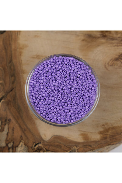 Prestij Boncuk حبات رمل ABC أرجوانية - 2 مم، 500 جرام، 12/0 K86-2