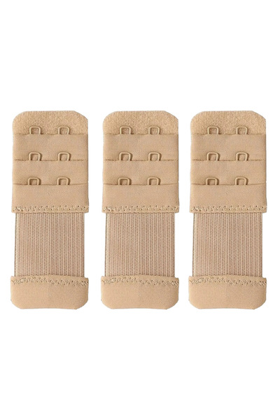 sipariskusu 3 ADET Kadın Lastikli Sütyen Uzatma Kopçası Agraf/ek Aparatı