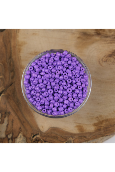 Kanguroom حبات رمل ABC أرجواني 4 مم 500 جرام 6/0 - K86-2