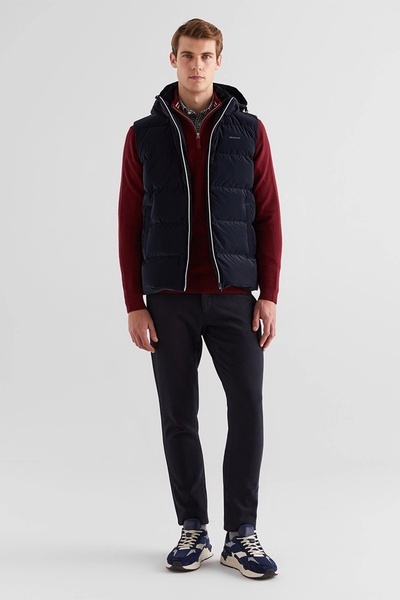 Gant PADDED WAISTCOAT Erkek Lacivert Yelek 7124109T.433