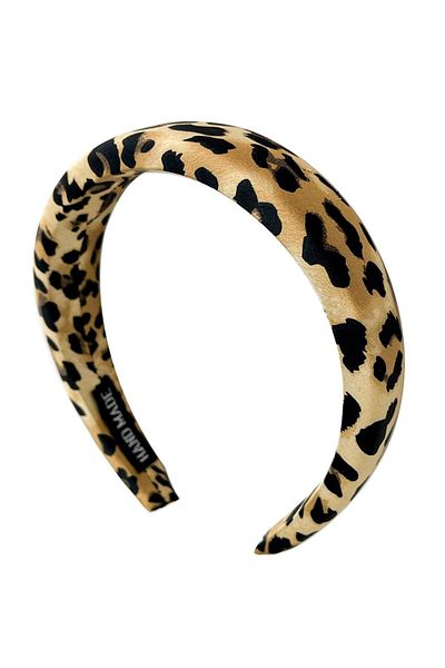 Modex Handmade Leopard Pattern Sponge Flat Crown (Width:3Cm)