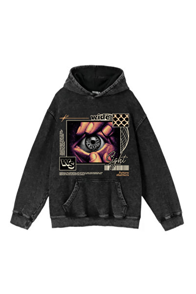 Toum Hanorac cu glugă Enya Jewelry Washed The Wide Vintage