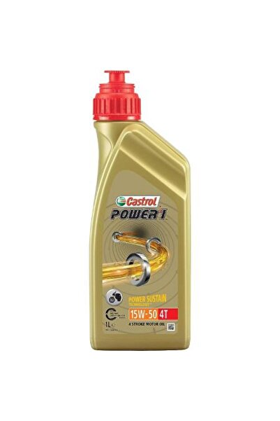 CASTROL Power 1 4t 15w50 1 L Motosiklet Yağı