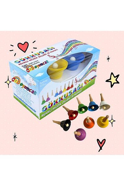 niloyuncak Music Bells with 8 Notes
