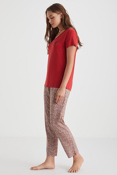 Catherine's Soft Textured Pajama Suit