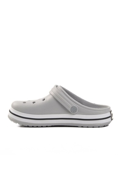 Evojean Unisex Ice-Gray Anatomical Orthopedic Sabo Comfort Slippers & Sandals - for Doctor Nurse Cook