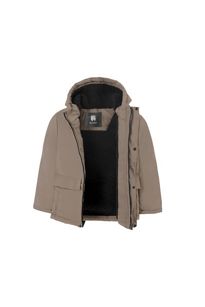 Staristan Boy's Winter Mink Coat - Waterproof and Windproof, Hood, 3 Pockets