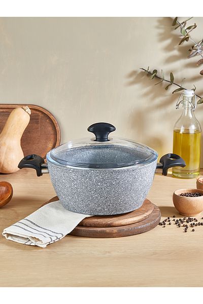 FALEZ Cost Granite 20 cm Deep Pot