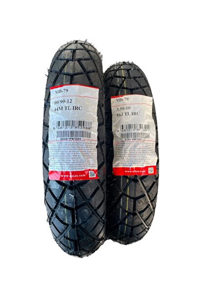 IRC İrc 90/90-12 3.50-10 Mb-79 Ön Arka Lastik Takımı