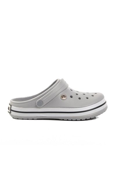 Evojean Papuci și sandale unisex, gri gheață, anatomici, ortopedici Sabo Comfort - pentru doctor, asistentă, bucătar